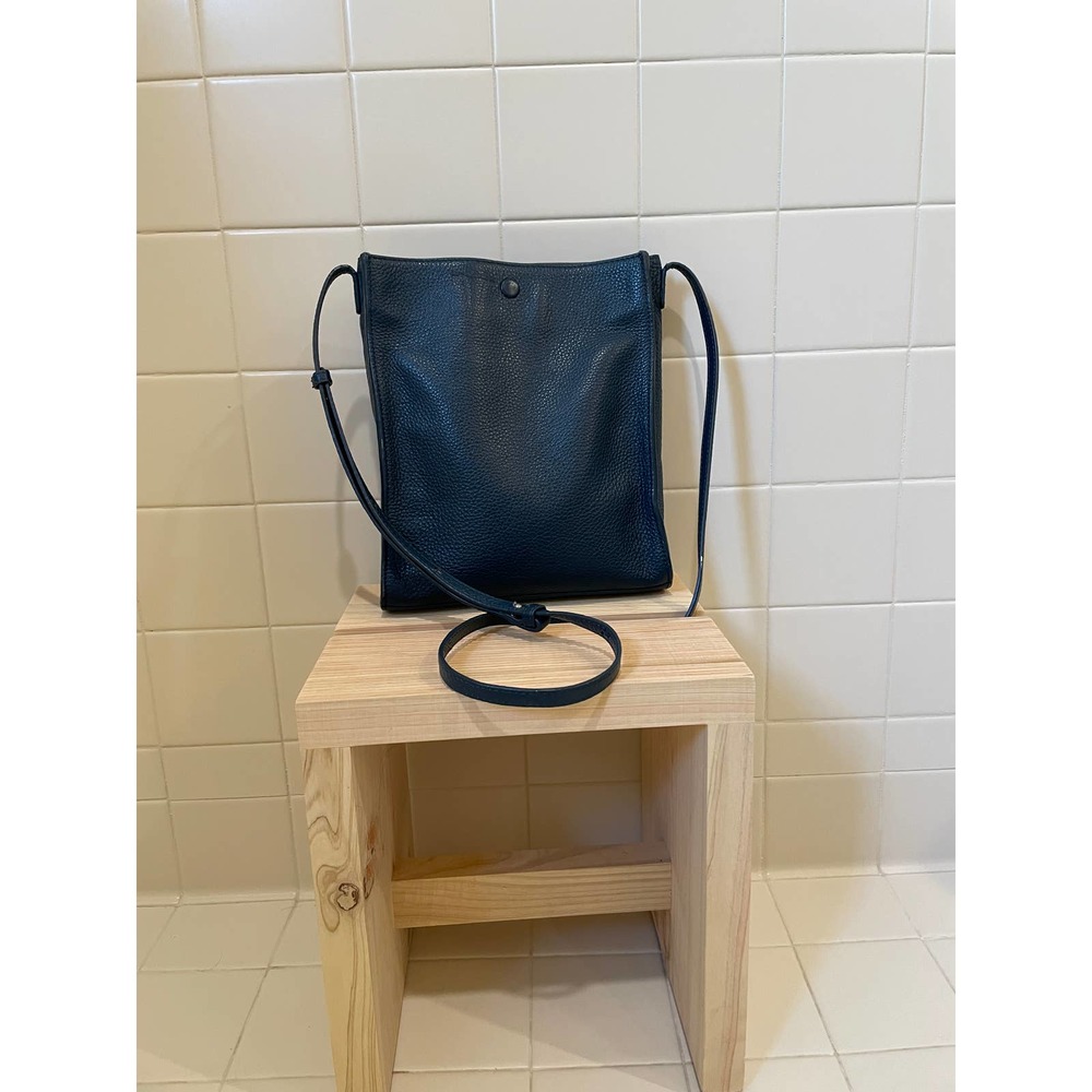 Steven Alan Camden Pebbled Leather Crossbody Bag Purse2